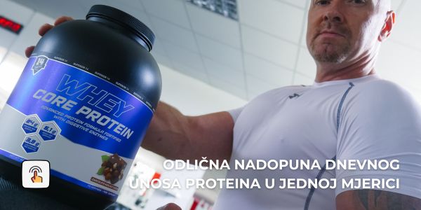 odlična nadopuna dnevnog unosa proteina u jednoj mjerici